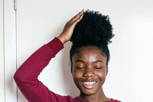 Cheveux Crépus Faible Porosité