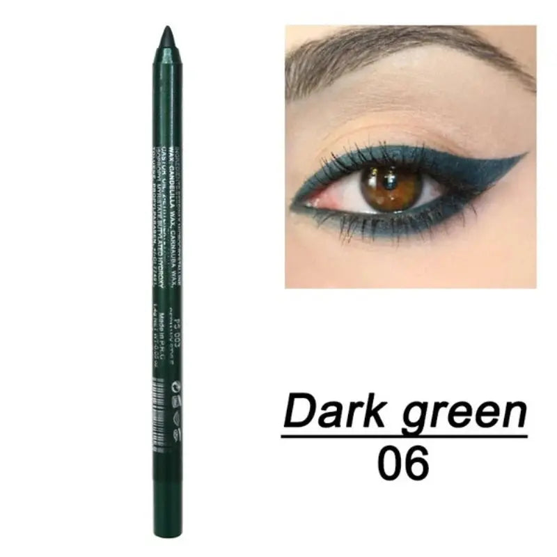 eye liner gel vert foncé
