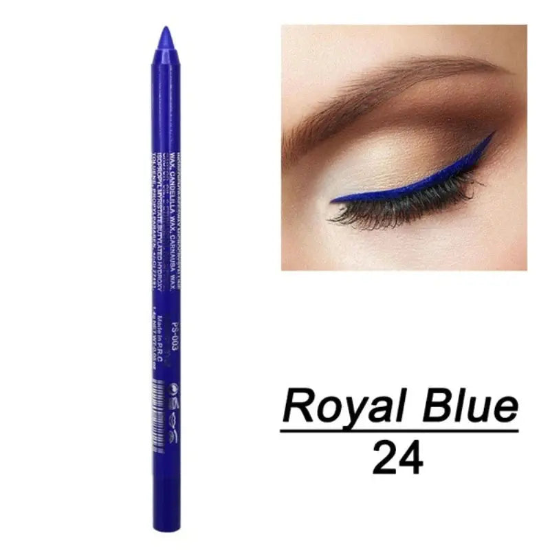 eye liner gel bleu royal