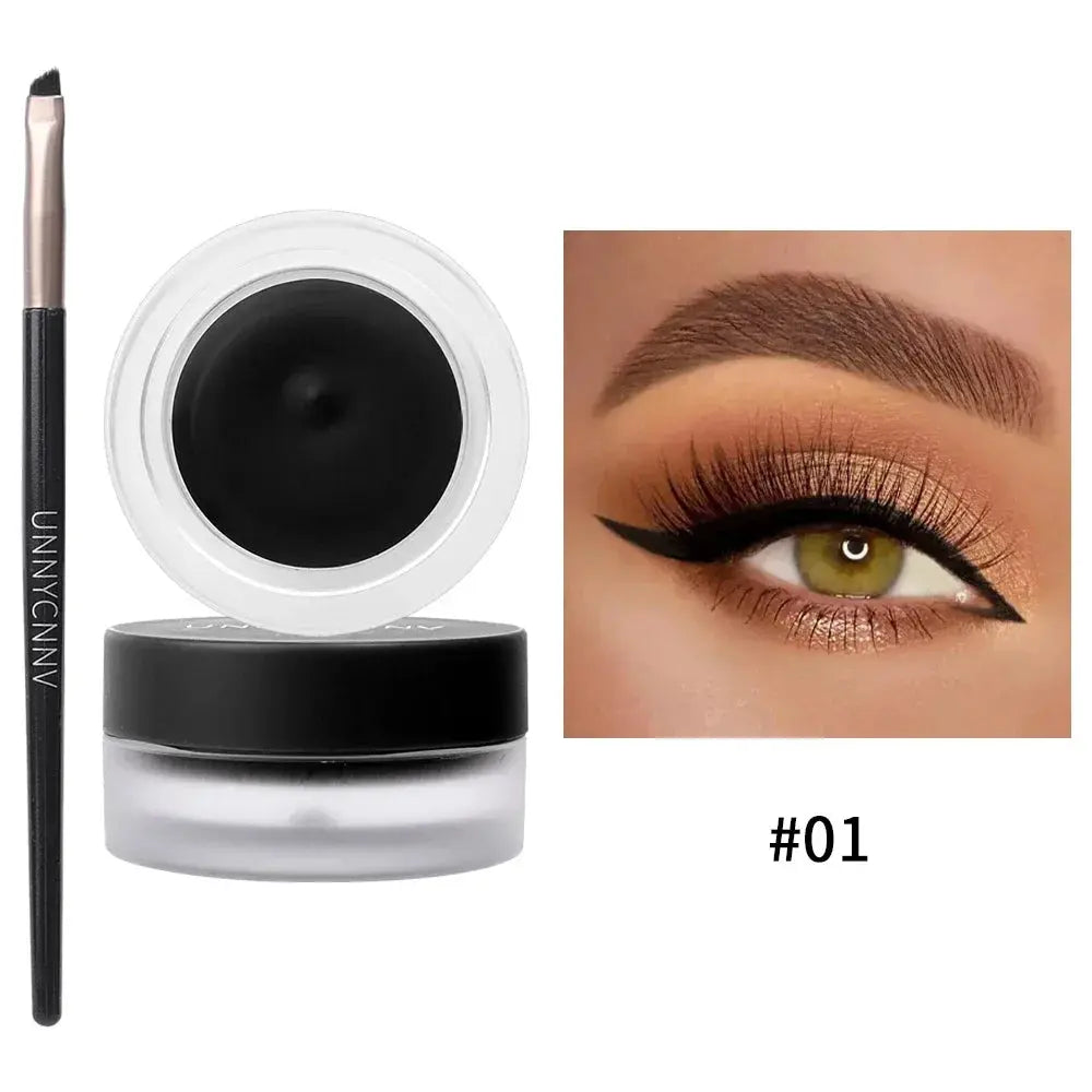 eye liner solide noir en pot