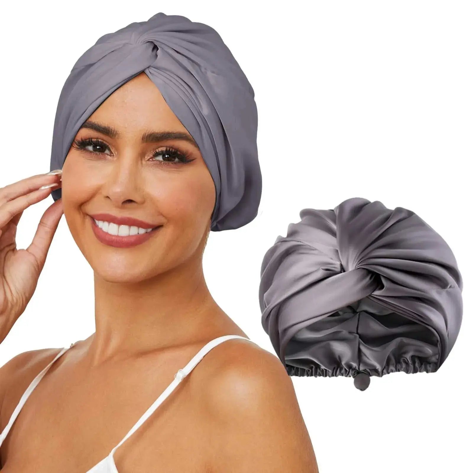 turban satin nuit