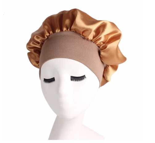 Bonnet Satin de Nuit pour Cheveux afro