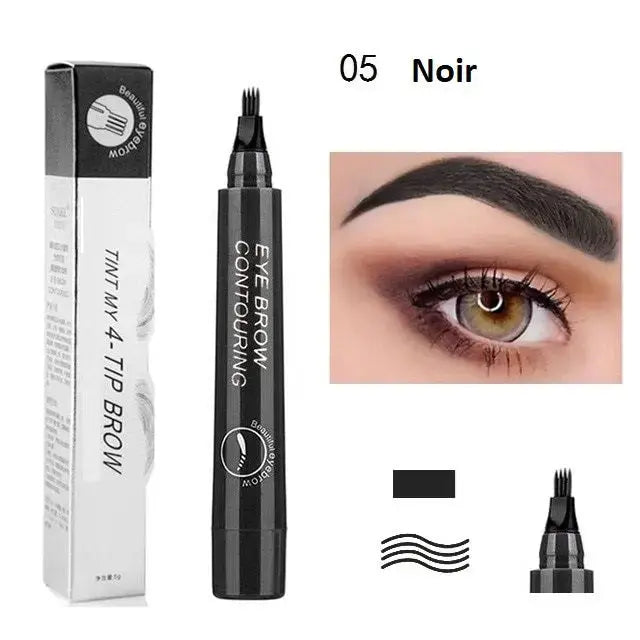 Crayon Sourcil Semi Permanent Waterproof Ma cire colorante