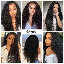 Lace Front - Perruque Front Lace Cheveux Naturel 13x4 Ma Cire Colorante