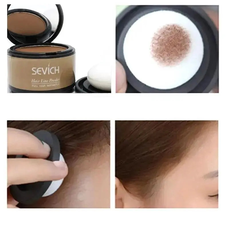 Poudre Cheveux Densifiante - Masque Efficacement les tempes clairsemées et débuts de calvities