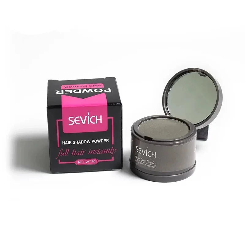 poudre pour cheveux clairsemés