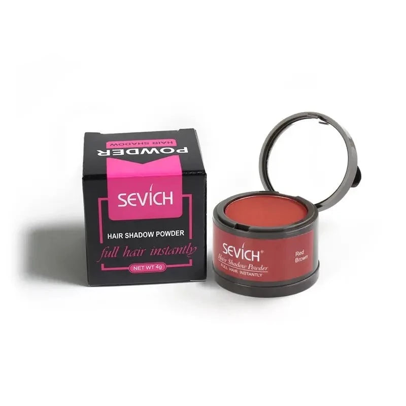 poudre cheveux clairsemés