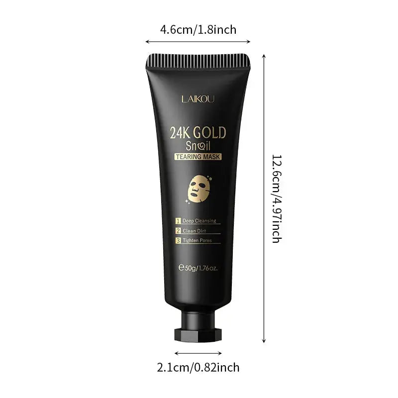 exfoliant visage à l'or
