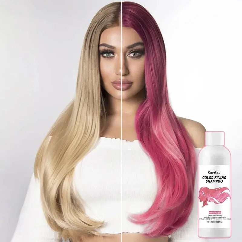 shampoing colorant avant apres