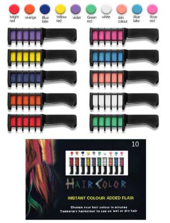 Craie Pour Cheveux Ma cire colorante