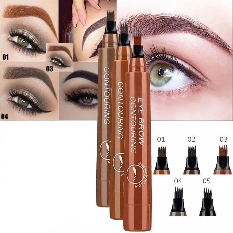 Crayon Sourcil Semi Permanent Waterproof Ma cire colorante