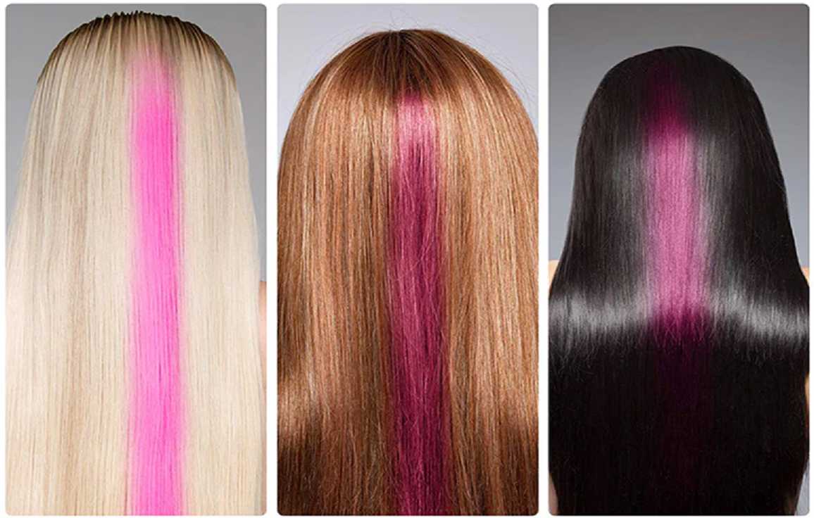 Lot de 10 Mini Peignes Colorants Temporaires - Pour un style reflet ou ombré Ma cire colorante