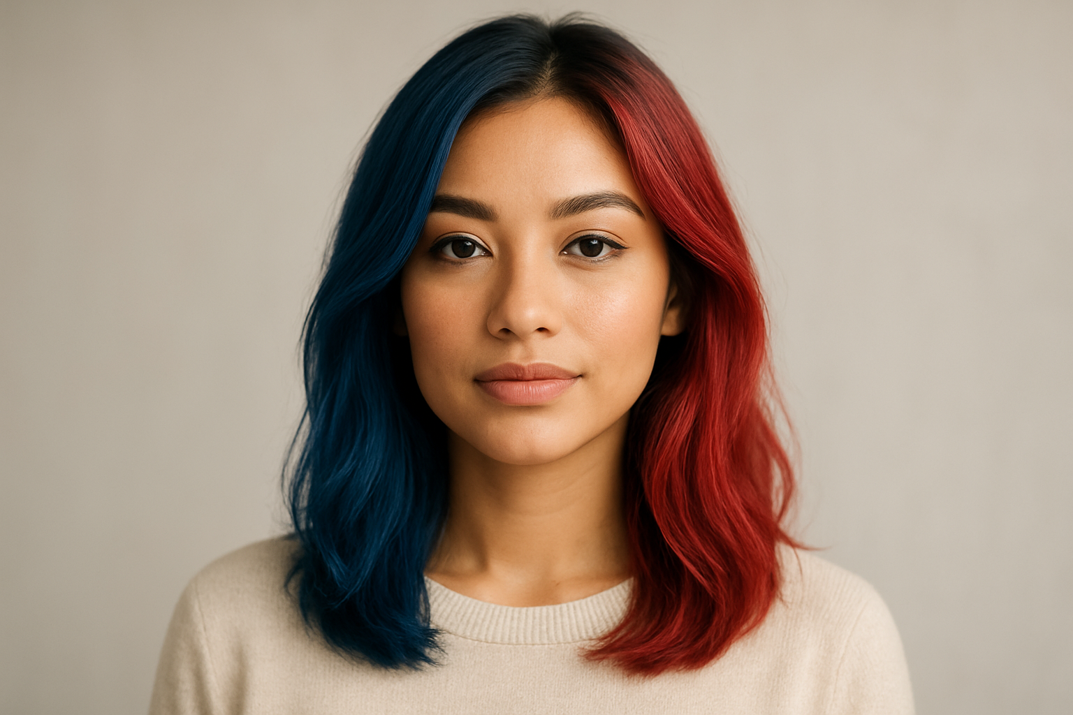Le Bleu et le Rouge, les couleurs capillaire tendance cet automne
