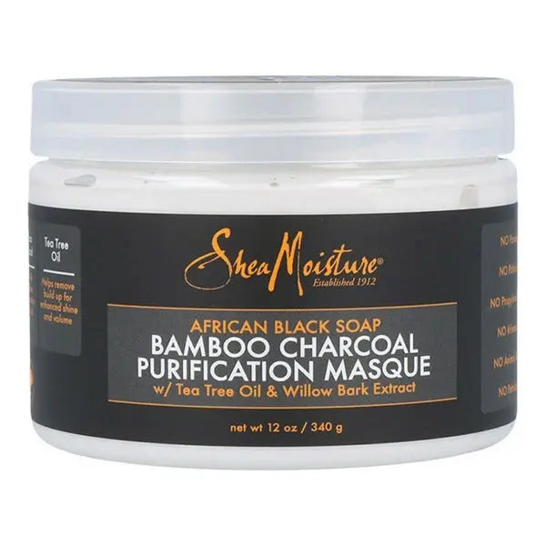 African Black Soap Bamboo Charcoal Masque - Shea Moisture 340g Shea Moisture