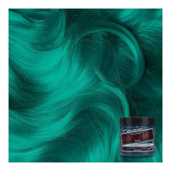 ​Coloration Semi-Permanente - Manic Panic turquoise - Ma Cire Colorante