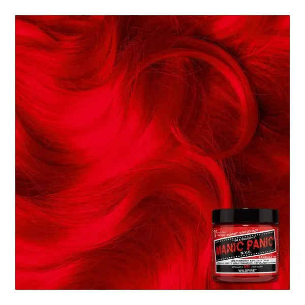 ​Coloration Semi-Permanente - Manic Panic wildfire rouge