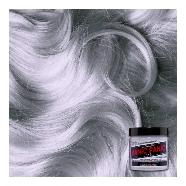 ​Coloration Semi-Permanente - Manic Panic silver stiletto - Ma Cire Colorante