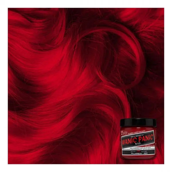 ​Coloration Semi-Permanente - Manic Panic pillarbox red rouge- Ma Cire Colorante