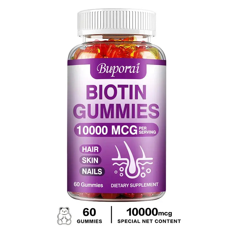Gummies biotine cheveux
