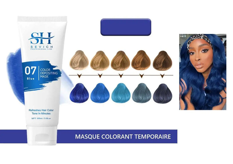 Masque Colorant Cheveux - Semi permanent Ma Cire Colorante