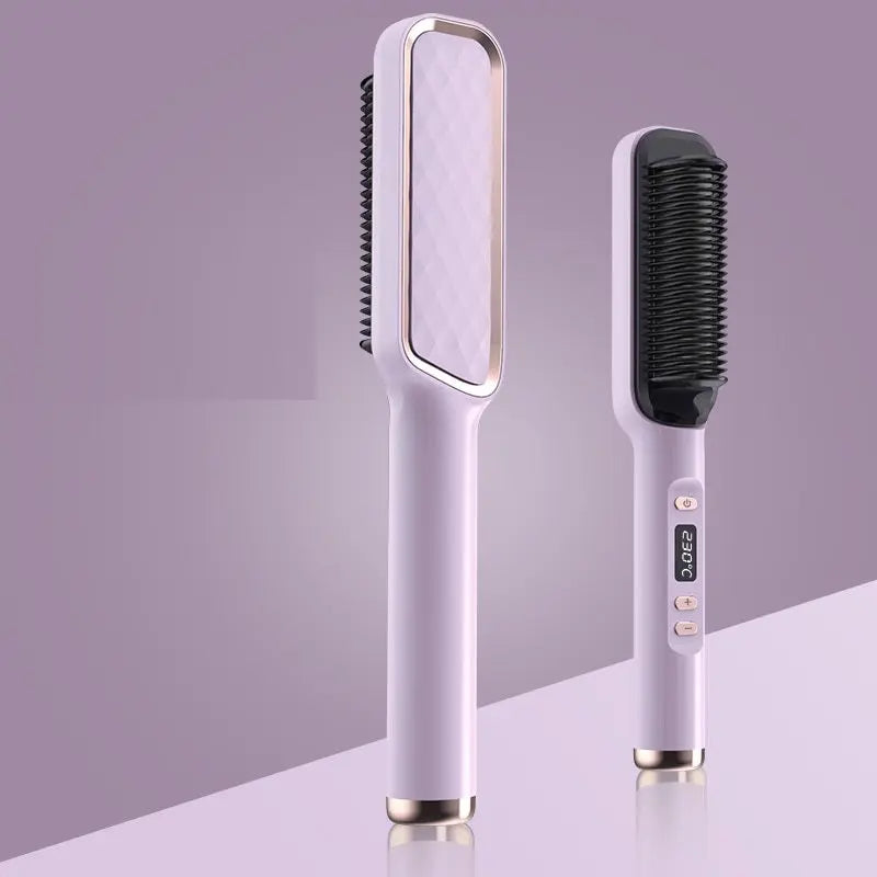 brosse électrique lissante