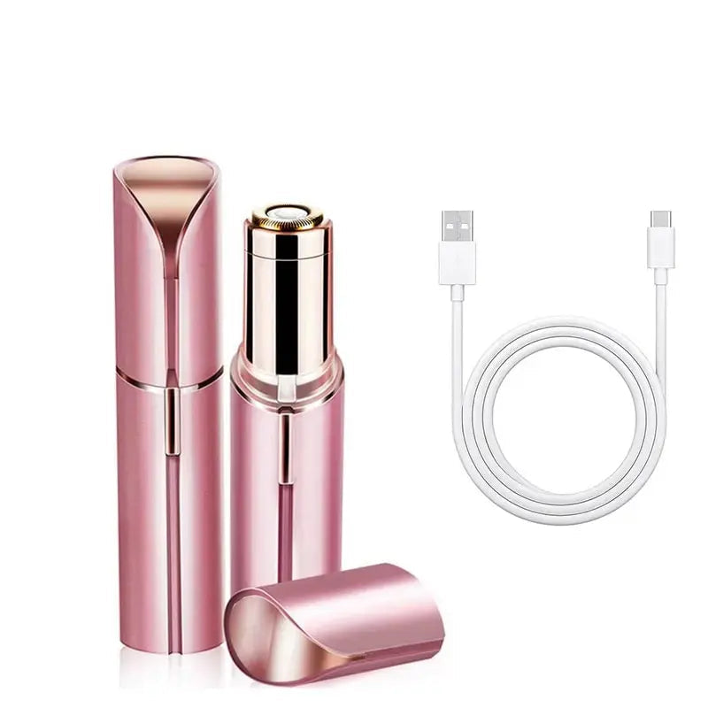épilateur visage sans douleur rechargeable