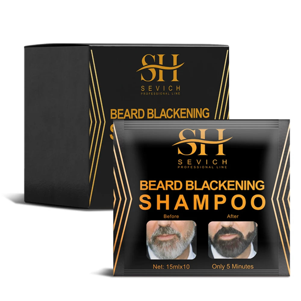 teindre barbe en noir