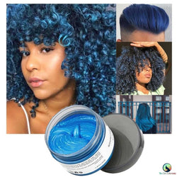coloration bleu electrique cheveux