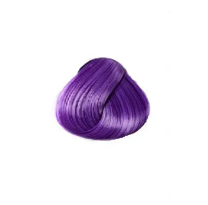Coloration temporaire cheveux couleur violet.